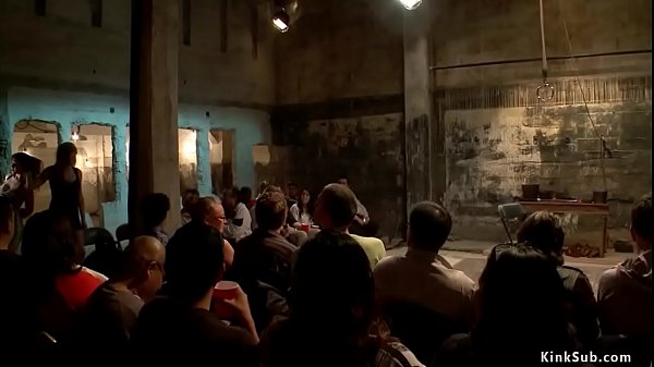 Brown-haired breezy gets otk spanked in public