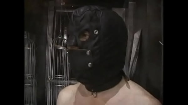 Sub gets her nips clipped and her entire bod strapped with wire in BDSM-room