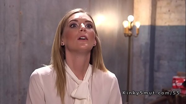 Ass fucking threesome for domination & submission blonde