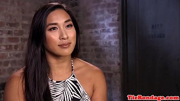 Asian domination & submission frog-tied and c. before frolicking