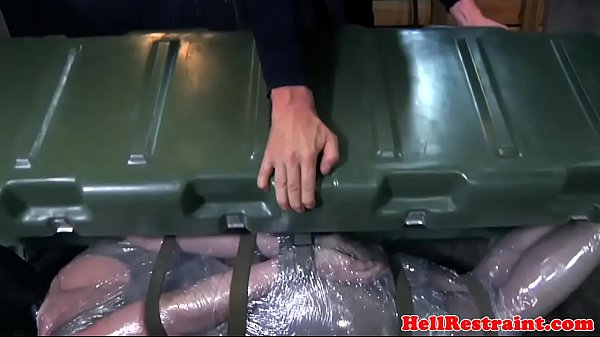 Foil packaged sub fucked and electro disciplined