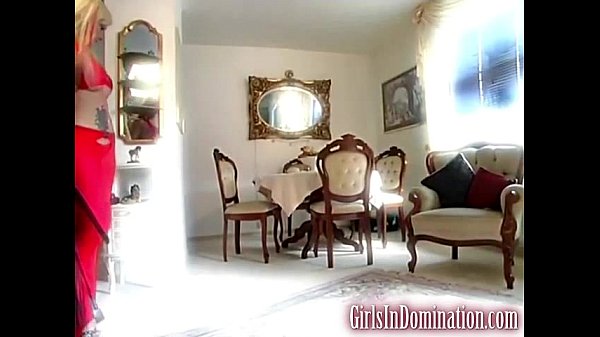 kinky spanking for subordinated dude