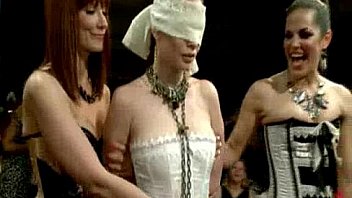 LIVE and PUBLIC ALL GIRL LESBIAN BDSM ORGY starring Justine Joli