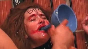 Two skimpy tarts getting fucked