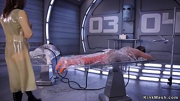 Alien mistress captured two hot and big butts lesbos