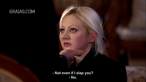 Blonde gimp severely penalized