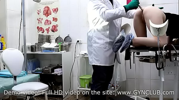 Exelent orgasm on obgyn tabouret