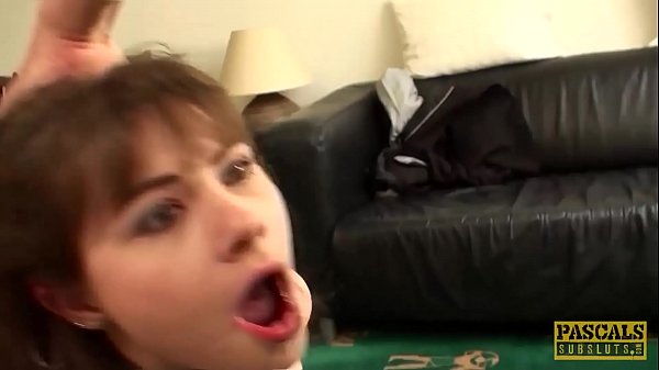 Youthfull subslut Luna Rival caboose fucked harshly before internal cumshot