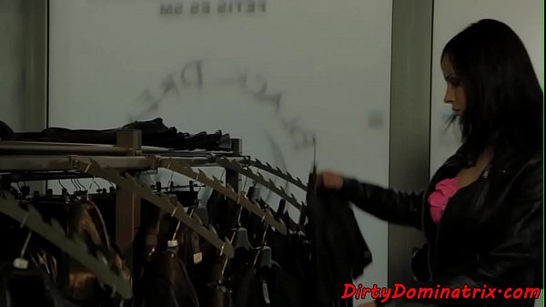 Huge-boobed mistresses strapon fucking passionately