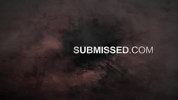 Blonde sub gets dragged out of her cage for some punishment