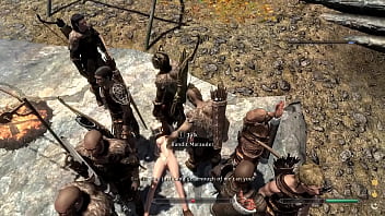 Bandits sell Skyrim girl to BDSM