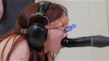 Audrey Holiday Machine Face Fucking