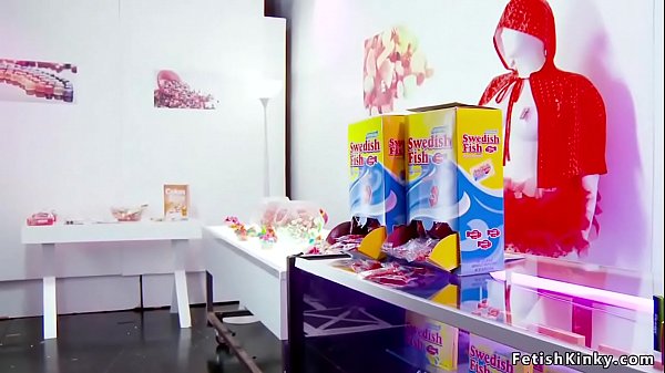 Busty thief spanked and anal fucked