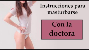 La doctora quiere enseñarte unos trucos. JOI en español.