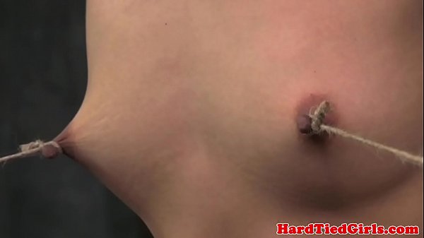 Nipple punished tied up sub sole tickled