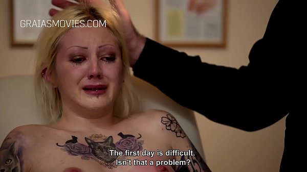 Crying bitch in the doctor’s chair