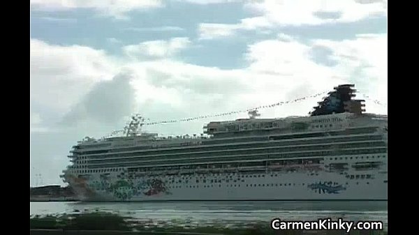 Dirty Carmen having nice with some