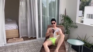 Behind the scenes “STAYCATION” in Onlyfans