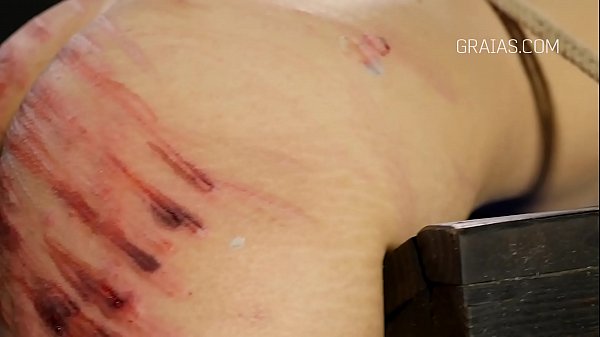 b. caning and whipping action