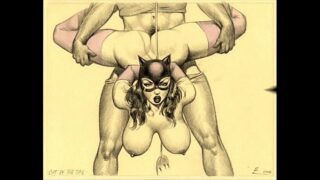 Huge Breast Big Tit Bondage Art